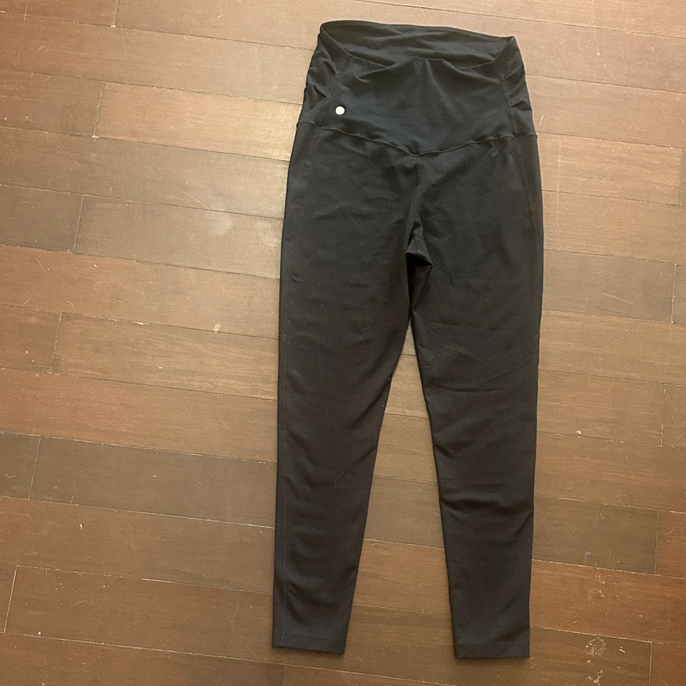 Maternity black leggings
